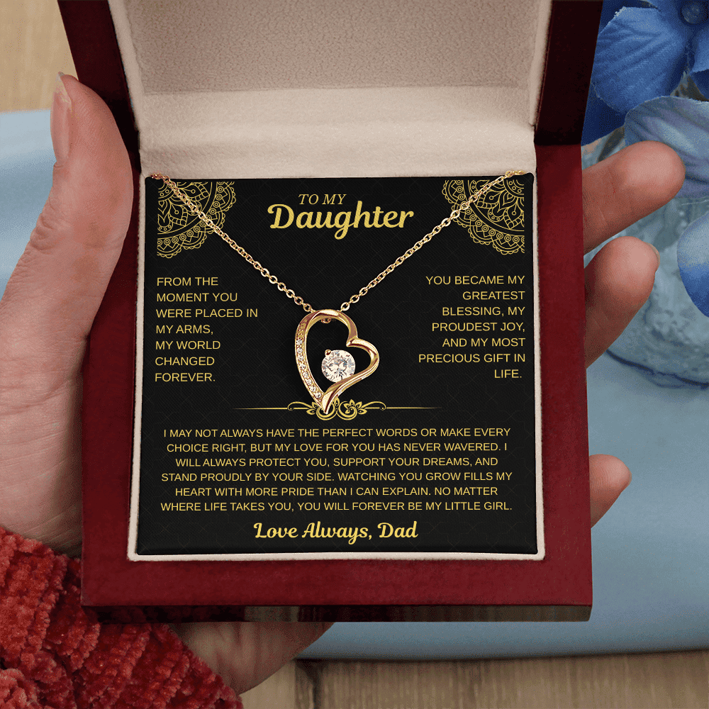 To My Daughter - Love Always Dad - Beautiful Gift Set