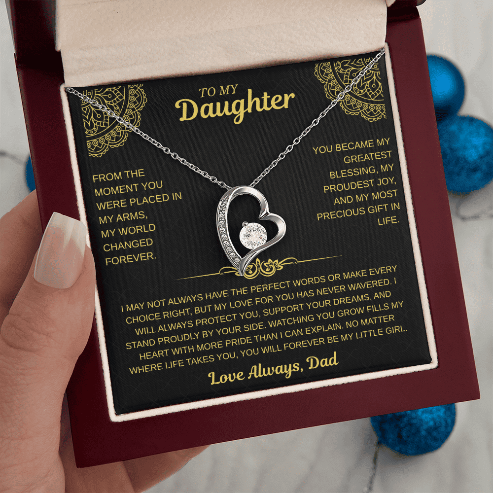To My Daughter - Love Always Dad - Beautiful Gift Set