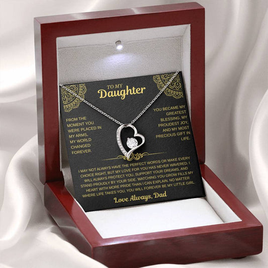 To My Daughter - Love Always Dad - Beautiful Gift Set