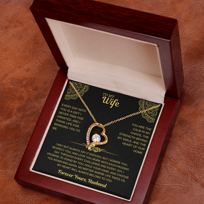 To My Wife - Forever Yours Husband - Beautiful Gift Set
