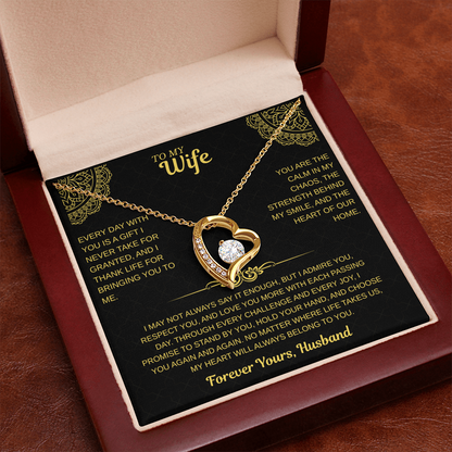 To My Wife - Forever Yours Husband - Beautiful Gift Set