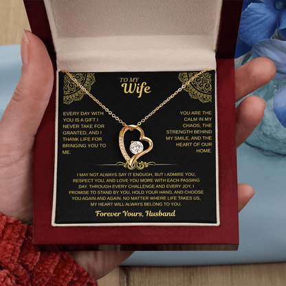 To My Wife - Forever Yours Husband - Beautiful Gift Set