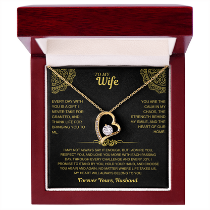 To My Wife - Forever Yours Husband - Beautiful Gift Set