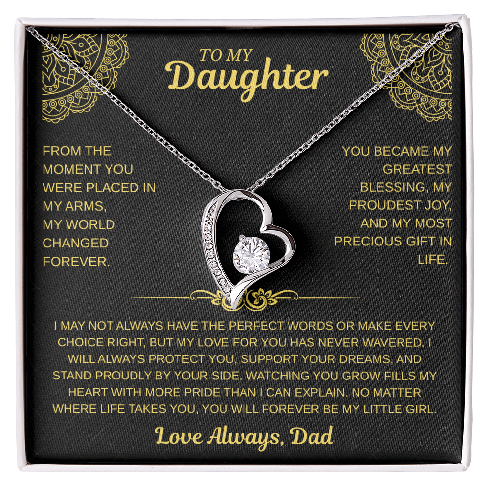 To My Daughter - Love Always Dad - Beautiful Gift Set