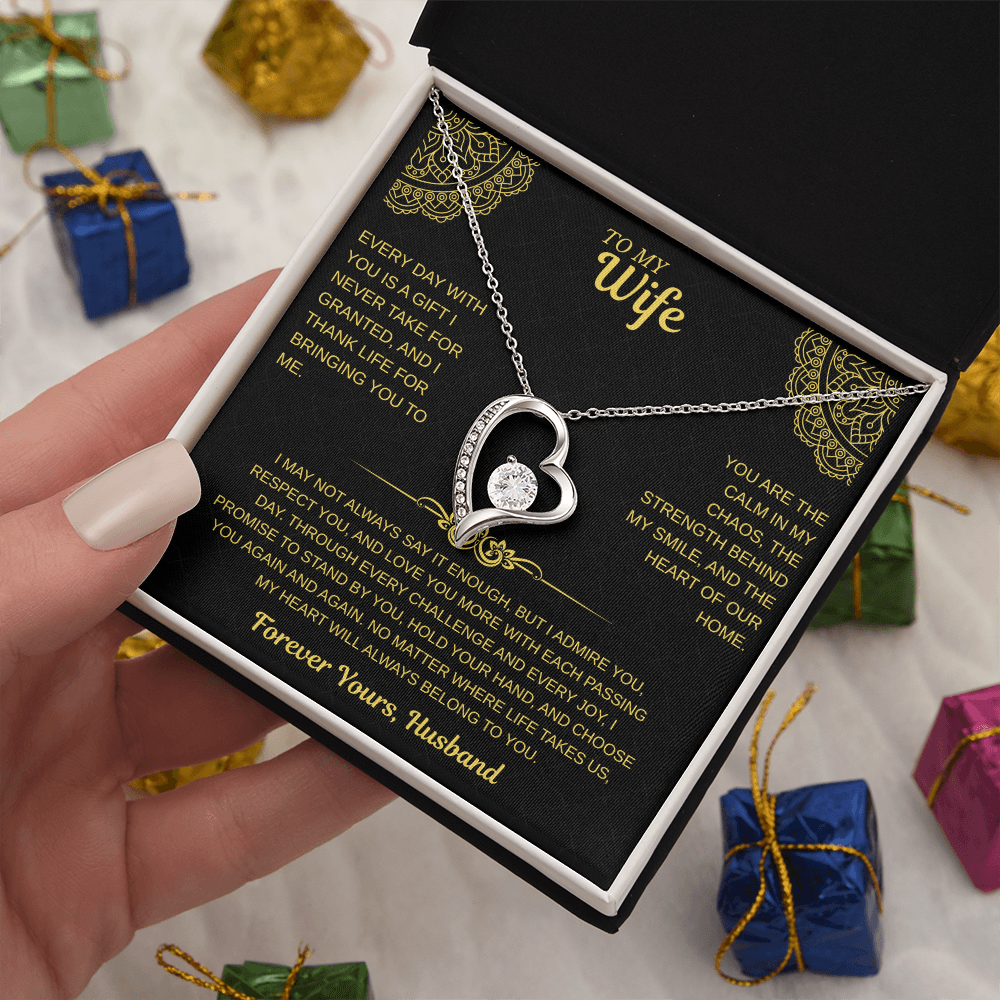 To My Wife - Forever Yours Husband - Beautiful Gift Set