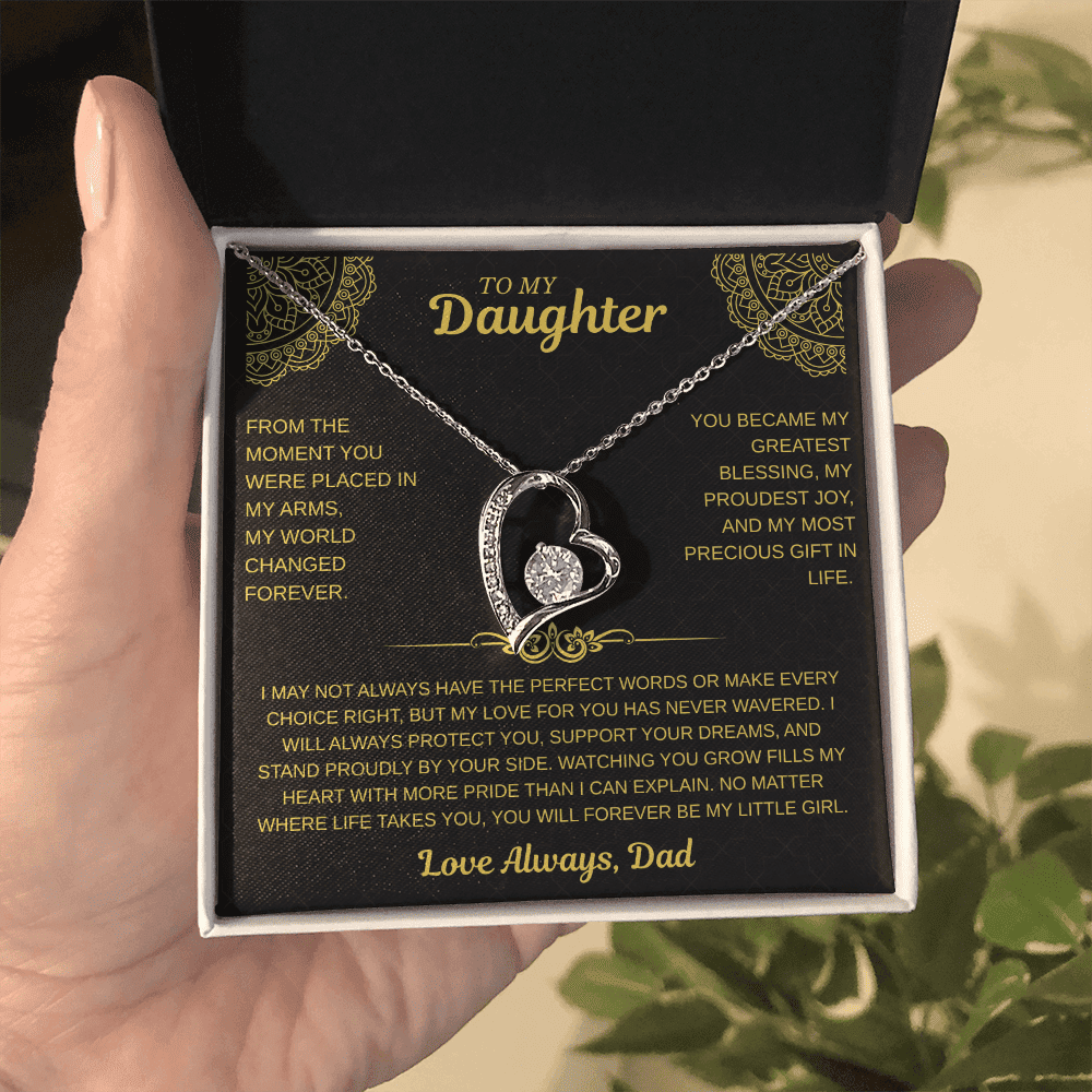 To My Daughter - Love Always Dad - Beautiful Gift Set