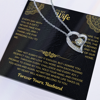 To My Wife - Forever Yours Husband - Beautiful Gift Set