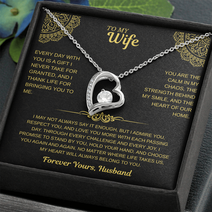 To My Wife - Forever Yours Husband - Beautiful Gift Set