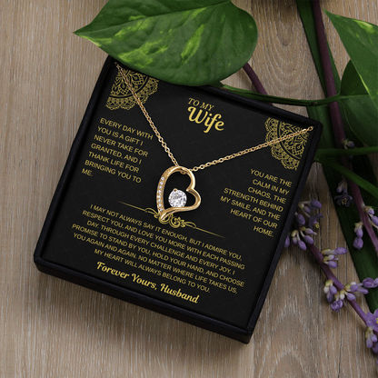 To My Wife - Forever Yours Husband - Beautiful Gift Set