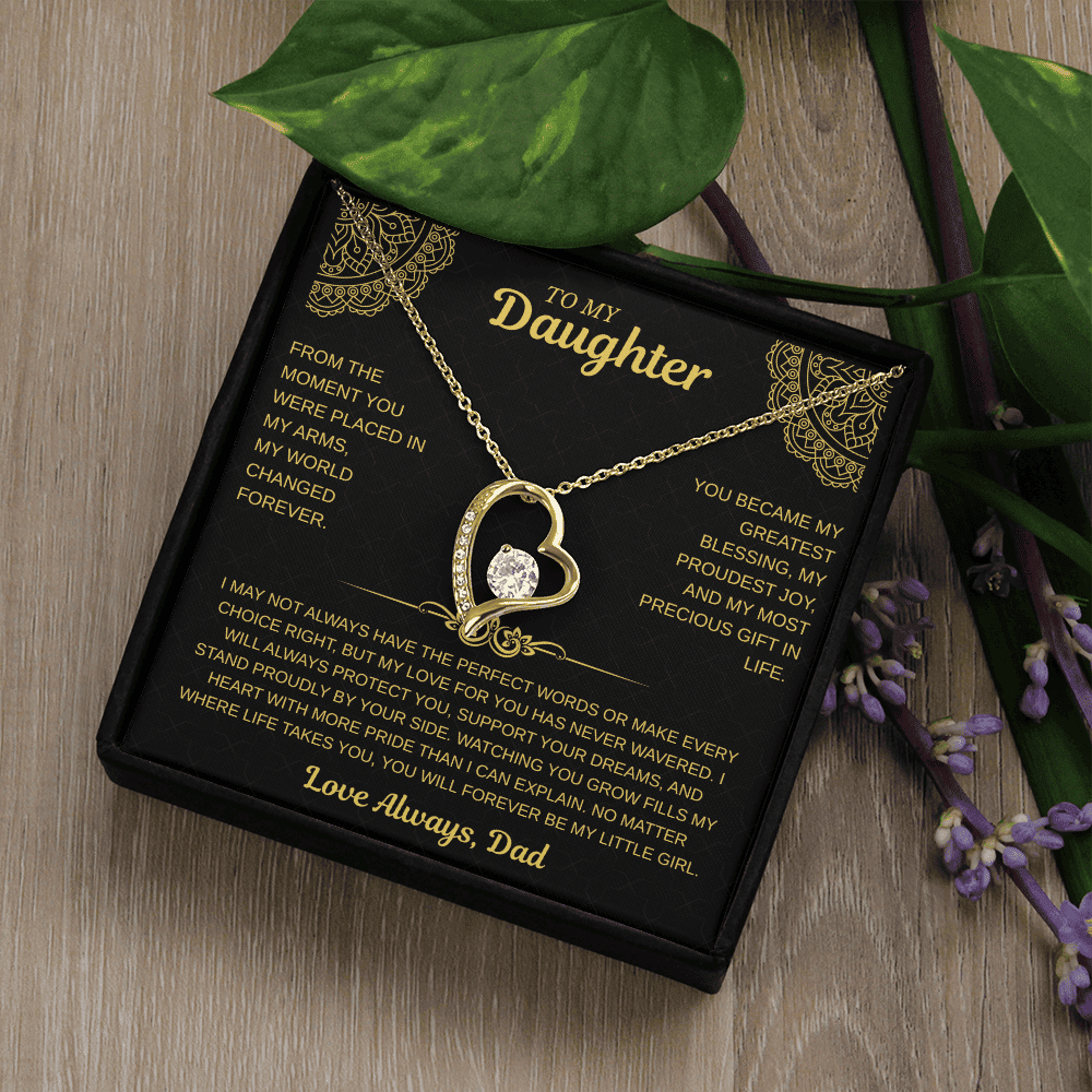 To My Daughter - Love Always Dad - Beautiful Gift Set