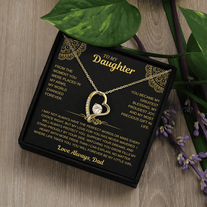To My Daughter - Love Always Dad - Beautiful Gift Set