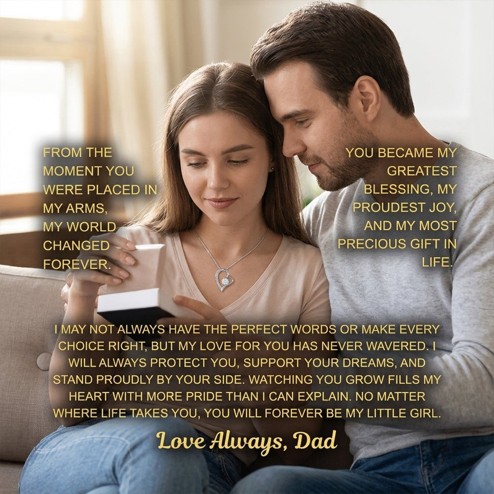 To My Daughter - Love Always Dad - Beautiful Gift Set